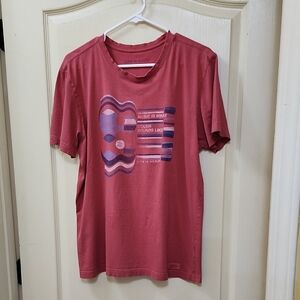 LIFE is GOOD CRUSHER GRAPHIC T-SHIRT